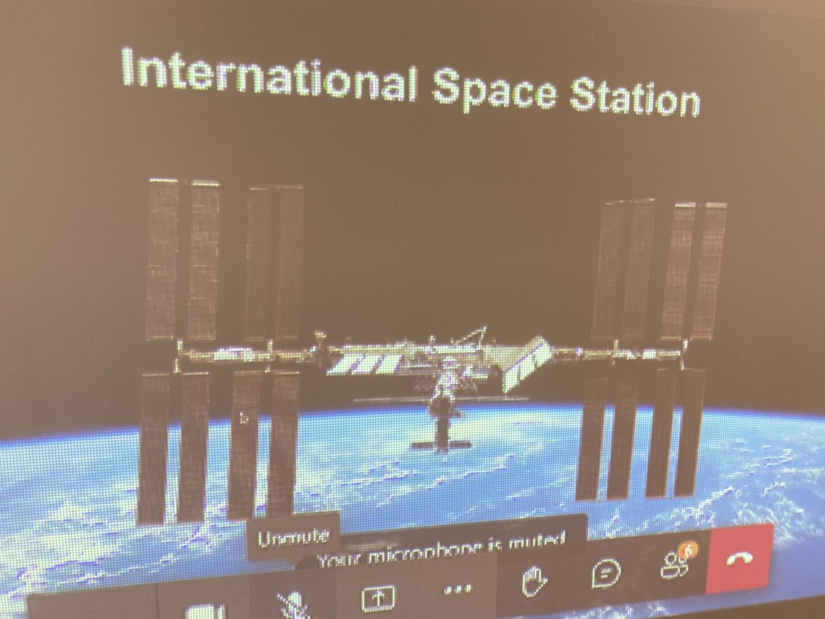Dever's second-grade students in Ms. DeMeo's class had a virtual field trip to the NASA Ames Exploration Encounter Research Center.