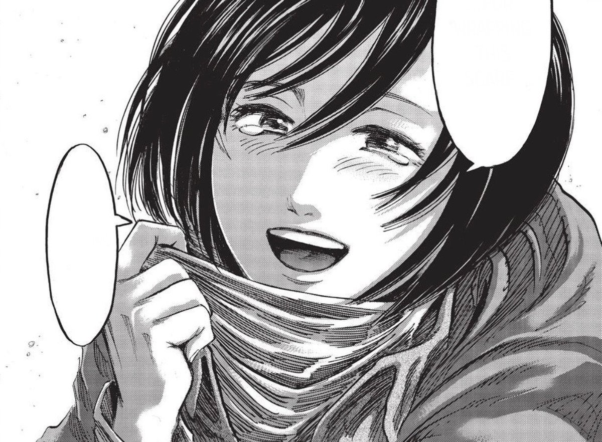 Mikasa is always more beautiful from Eren's Pov