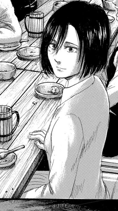 Mikasa is always more beautiful from Eren's Pov