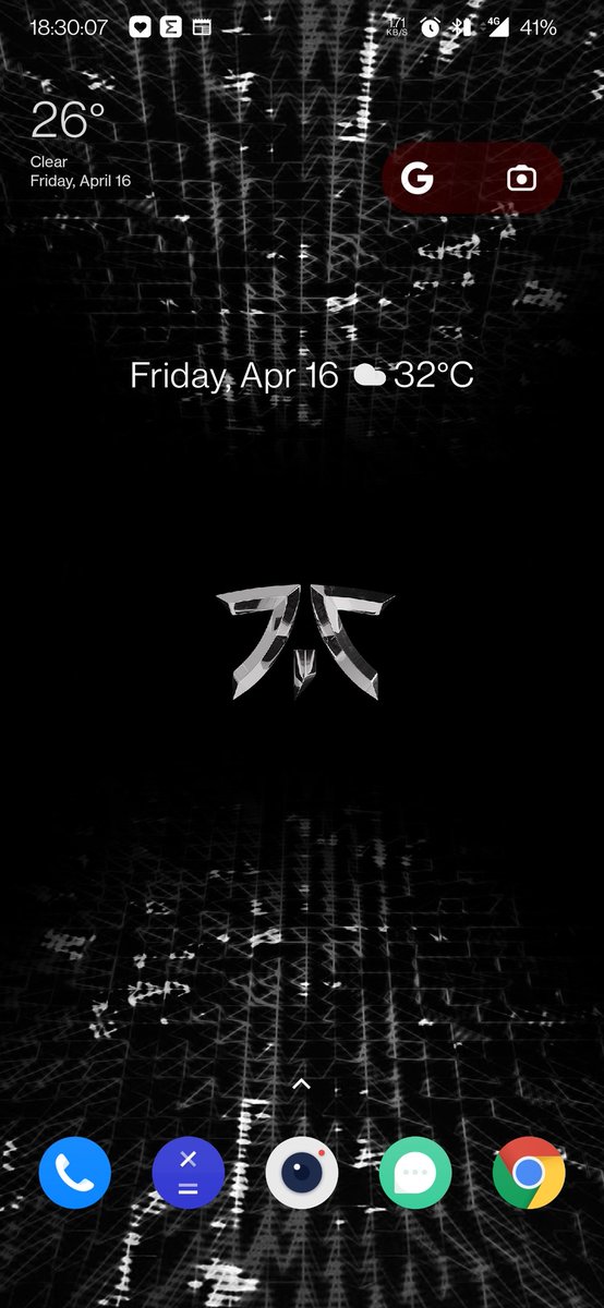 Mrtechauditor's tweet photo. I didn't realised that new #Fnatic wallpapers got added to #OP7Pro with #OOS11 update
Looks good though 😁 https://t.co/JPpZbId10C