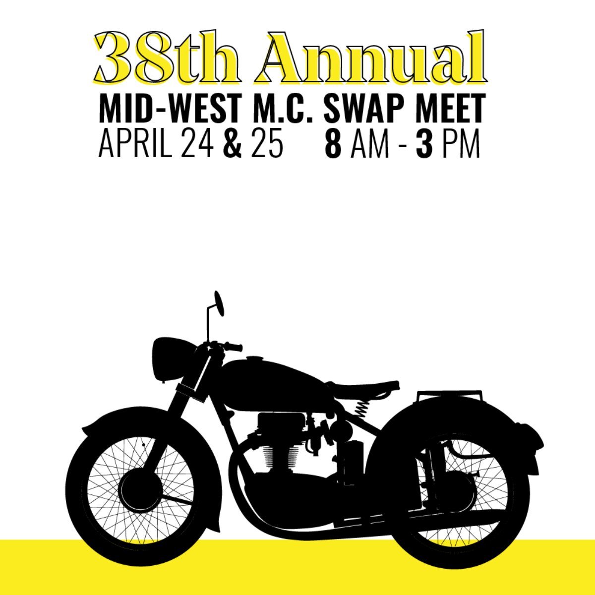We will be serving beer from 8 AM to 3 PM and wine from 10 AM to 3 PM during the 38th Annual Mid-West M.C. Swap Meet located at Hendricks County Fairgrounds! Hope to see you there!