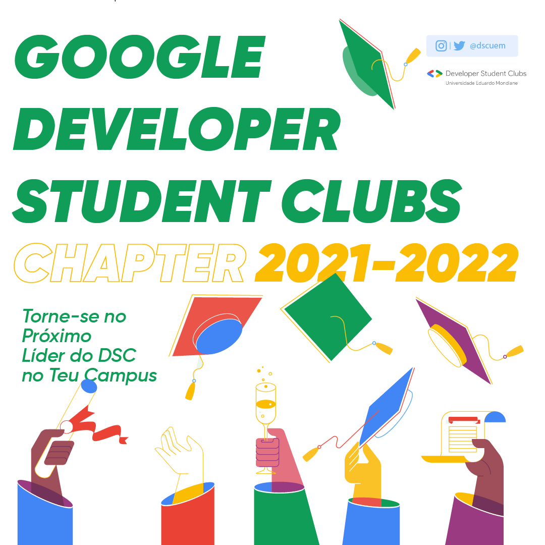gdscuem's tweet photo. Hello Malta!!!!

Sabiam que podem tornar-se líderes do DSC nas vossas Universidades? 😮

Não percam tempo, as inscrições para o chapter 2021-2022 do Google Developer Student Clubs já estão abertas.

Link de inscrição: https://t.co/MafazCvB0D

Vamos?

#DSCUEM https://t.co/HEnpQvIYpr