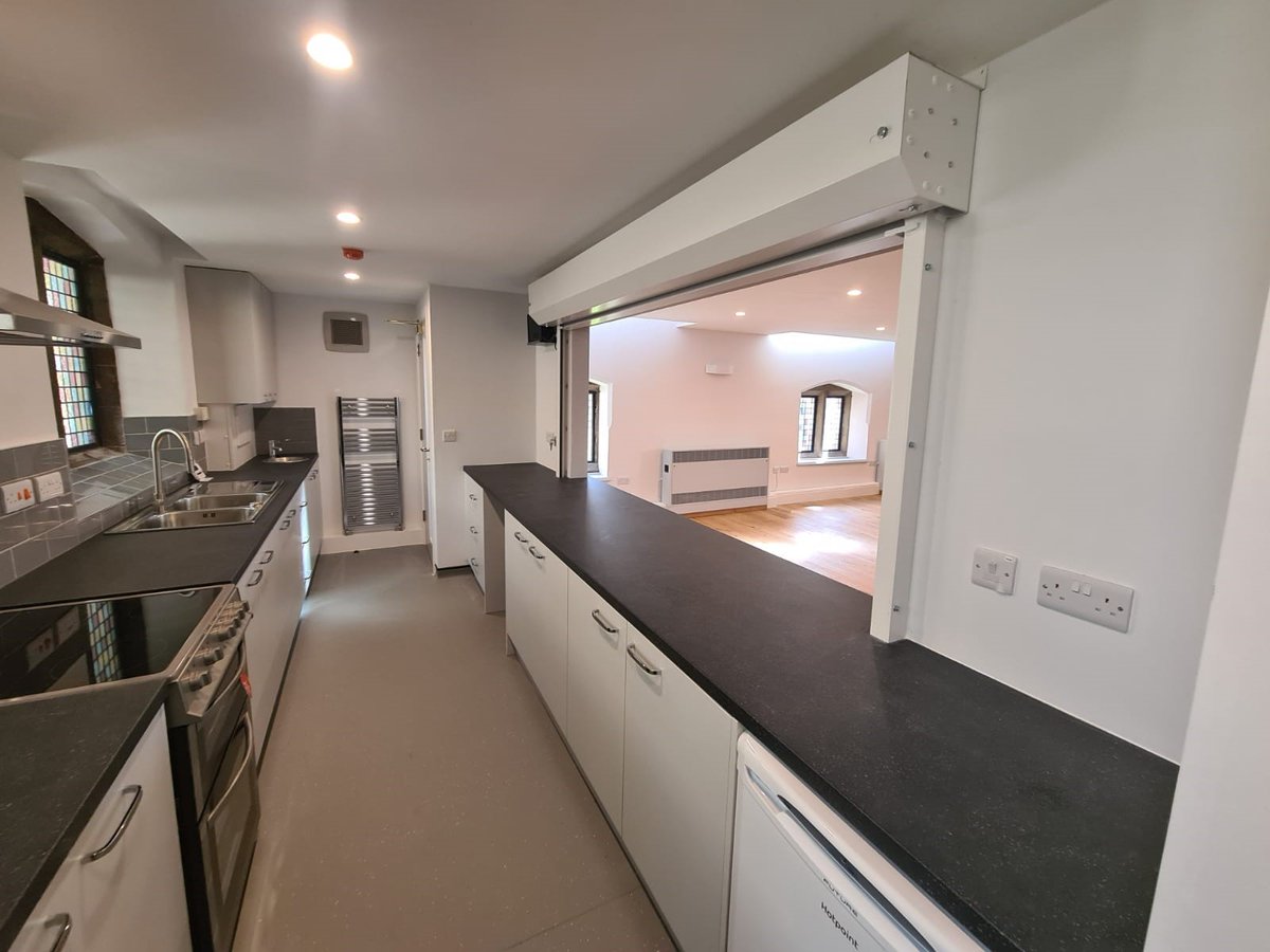 Recently completed Refurbishment of Trinity Methodist church, South Elmsall! #maincontractor #refurbishment #Electrical #joinery #contractor