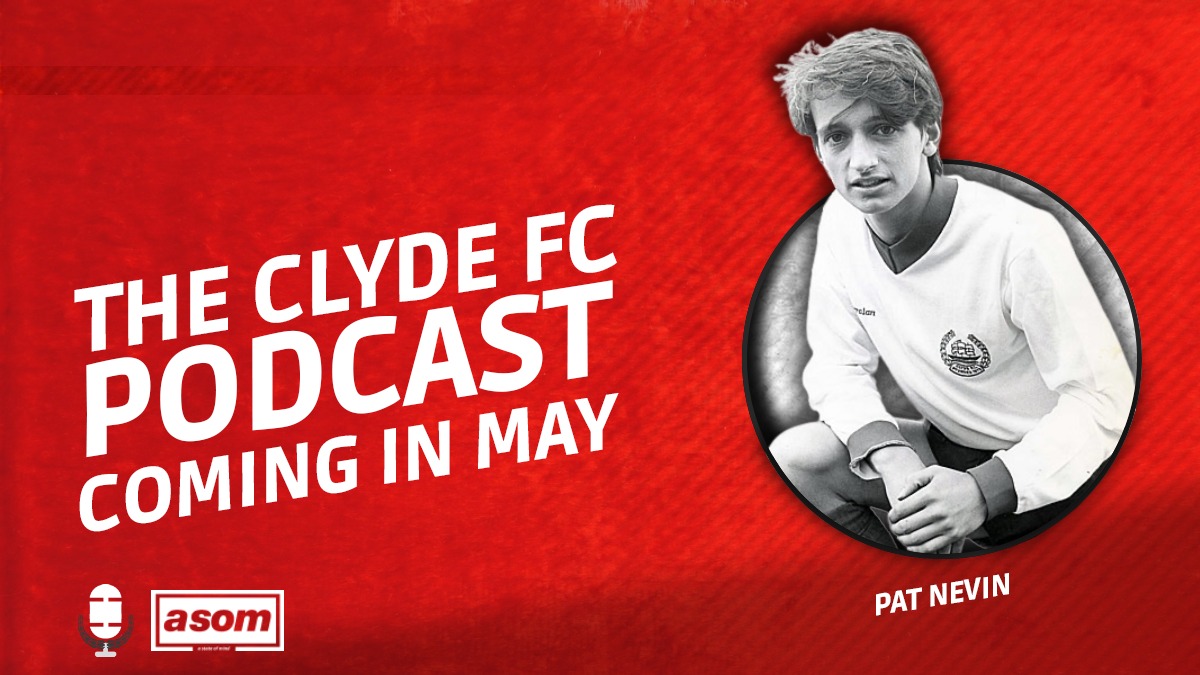 ClydeFCPodcast's tweet photo. We are delighted to announce that @ClydeFC Hall of Fame inductee @PatNevin will be joining us in May to talk about his upcoming book &amp; look back at a wonderful career that started at the Bully Wee and took Pat to @ChelseaFC &amp; @Everton amongst others!  Release date to follow 🙌🇾🇪 https://t.co/dMSH37e2W6