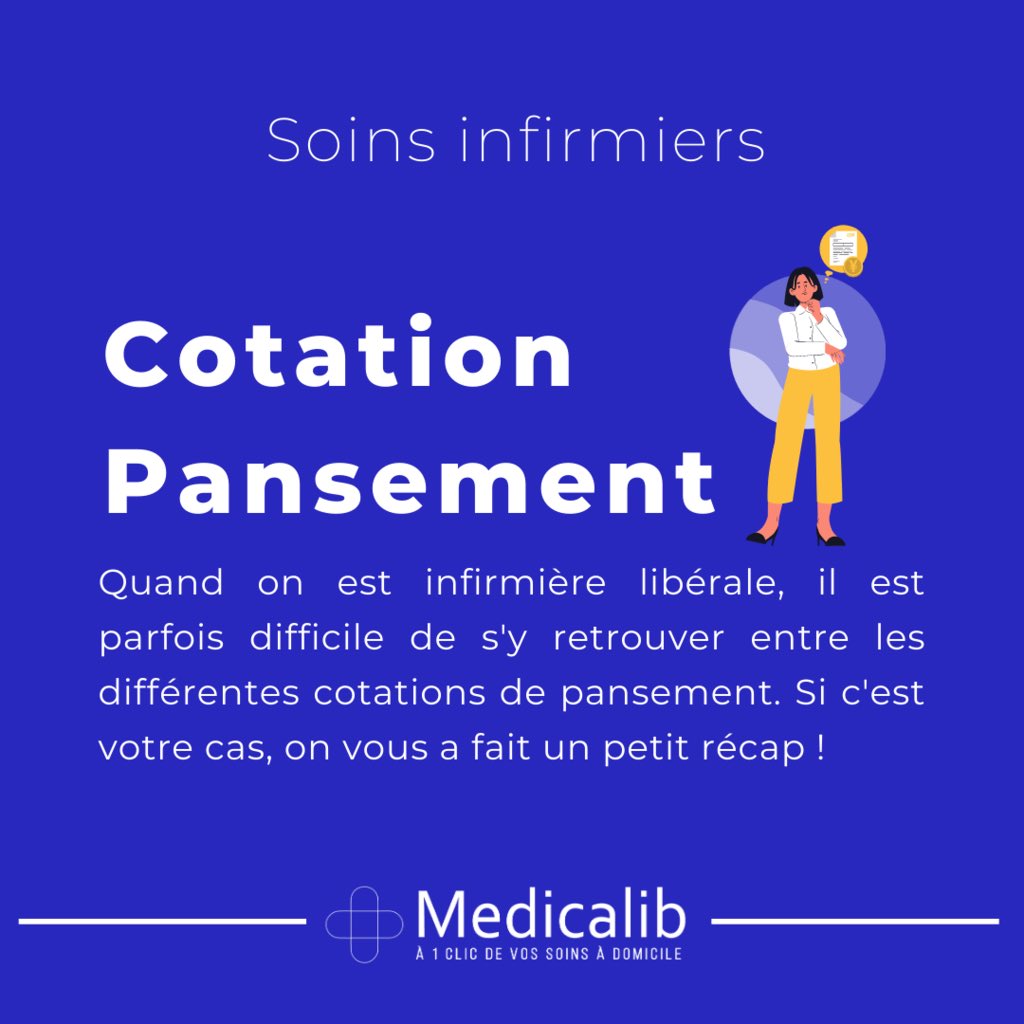 #IDEL - Petit récapitulatif de toutes les cotations liées aux soins de pansement à retrouver sur notre blog ➡️bit.ly/2Q0TQE4