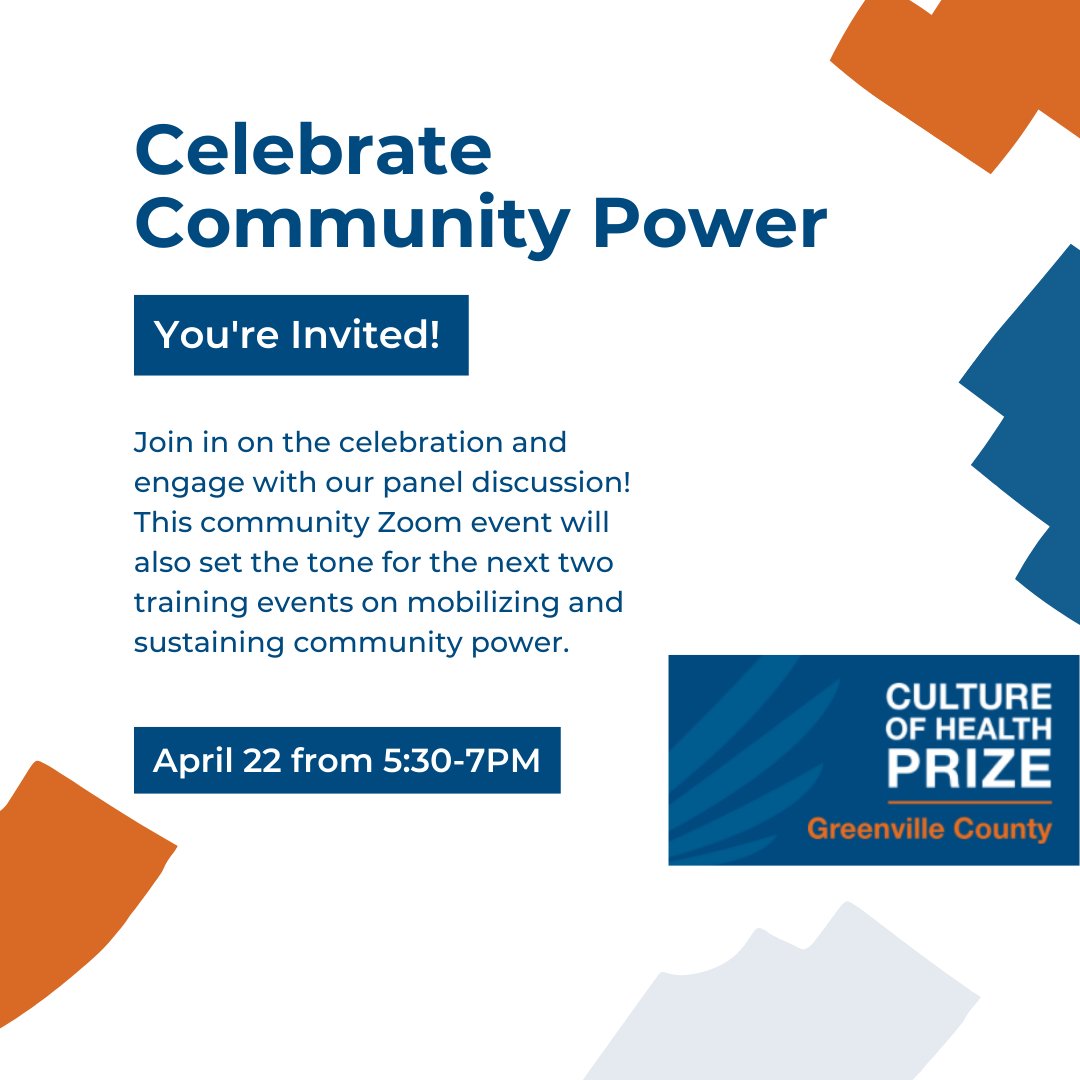 LiveWellGville's tweet photo. In less than a week, on April 22, we will be hosting our first of three community Zoom events to Celebrate Community Power. You're invited! Register at https://t.co/qDXcjK73tY to join in on the celebration! https://t.co/GozzEx7qbx