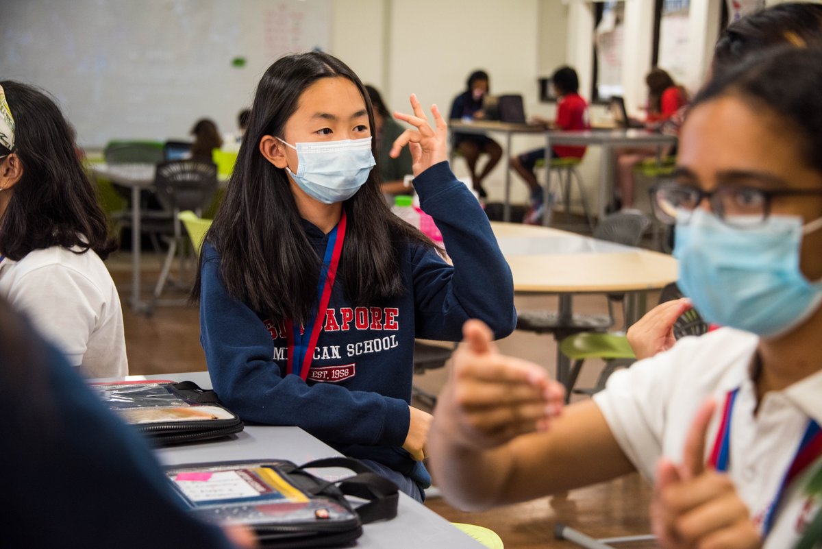SAmericanSchool's tweet photo. TRi Time in the middle school wrapped up this week. Our Eagles are eager to share their TRi Time inquiry process with their parents at the upcoming student-led conferences on April 22 and 23! #SASedu #TRiTime #middleschool #inquiry #presentation #studentledconference #Eagles https://t.co/mWc5BWAZ1e