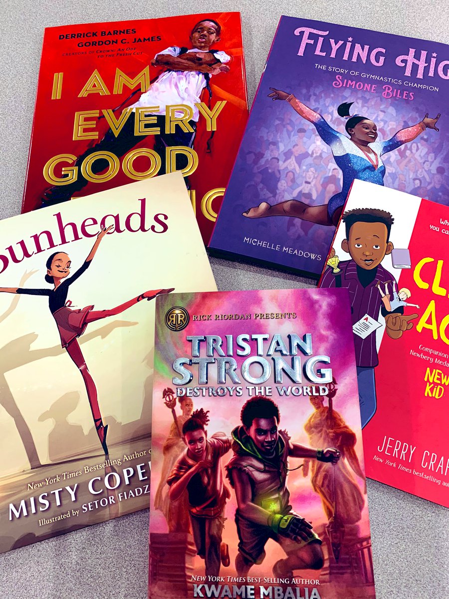 LisaReadman's tweet photo. @SMAC_PTA Thank you for adding to the diversity of our collections! I’m super excited to share these with my students. https://t.co/qWJakyg9Dk