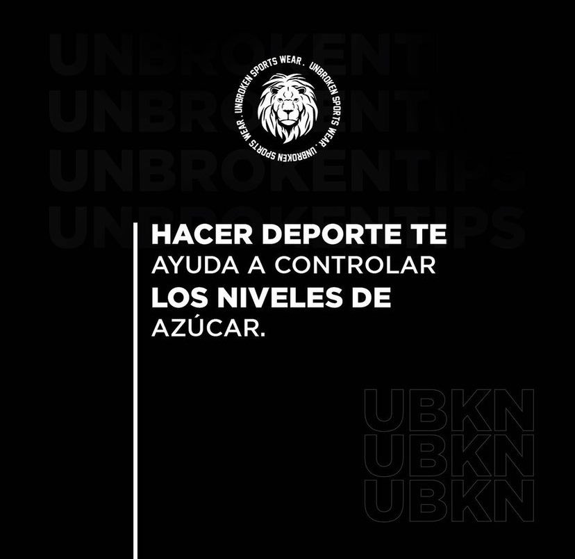 TheUnbroken__'s tweet photo. Según la enciclopedia media de los estados unidos hacer deporte de manera regular ayuda a reducir el nivel de azúcar en la sangre y ayudar a que la insulina funcione mejor lo que a su vez ayuda a reducir el riesgo de diabetes tipo 2 y síndrome metabólico.
#BeUnbroken #Colombia https://t.co/KeWe7Ozaz2