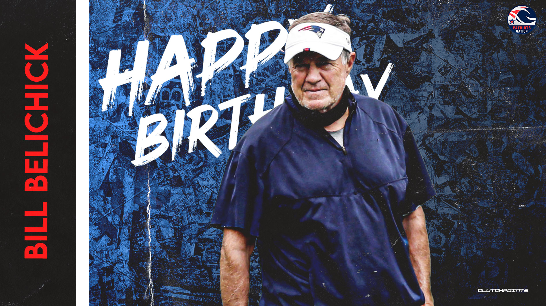 Patriots Nation, let\s all greet our GOAT Coach in Bill Belichick a happy 69th birthday!  