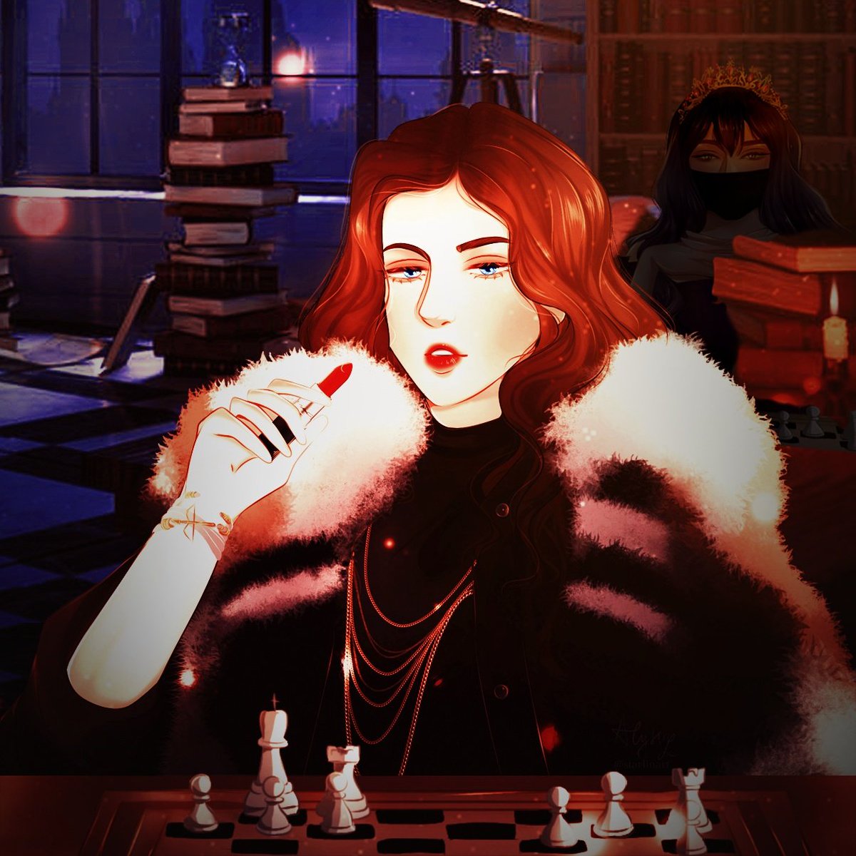 ArtemisSanford's tweet photo. "I learned that love should not seek for perfection. But instead it should make us accept all imperfections." 

I am Capt. Artemis Gallagher-Sanford from the story 'Chess Pieces #2: Hunter Sanford' written by @hiroyuu101

#NewProfilePic https://t.co/frh6mzYAgH