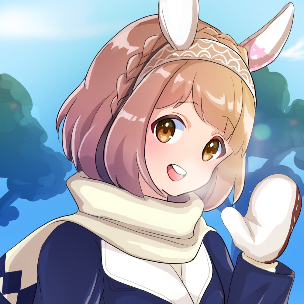 あかね ユキノビジンの勝負服 雪国の女子高生みたいでめちゃ可愛いんだが ウマ娘