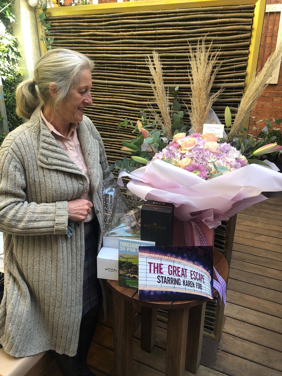 Becky visited Karen Ford this week for her retirement lunch armed with goodies. The cake was specifically themed as Karen is moving to North Yorks for the walking and beautiful countryside and has bought a white camper van! Enjoy your retirement Karen! #retirement #campervan