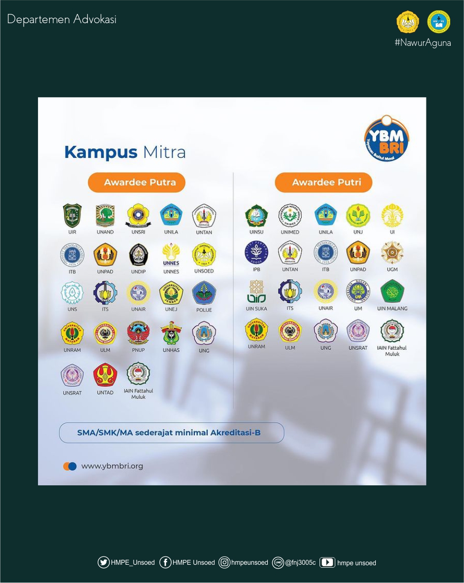 HMPE FEB UNSOED tweet media