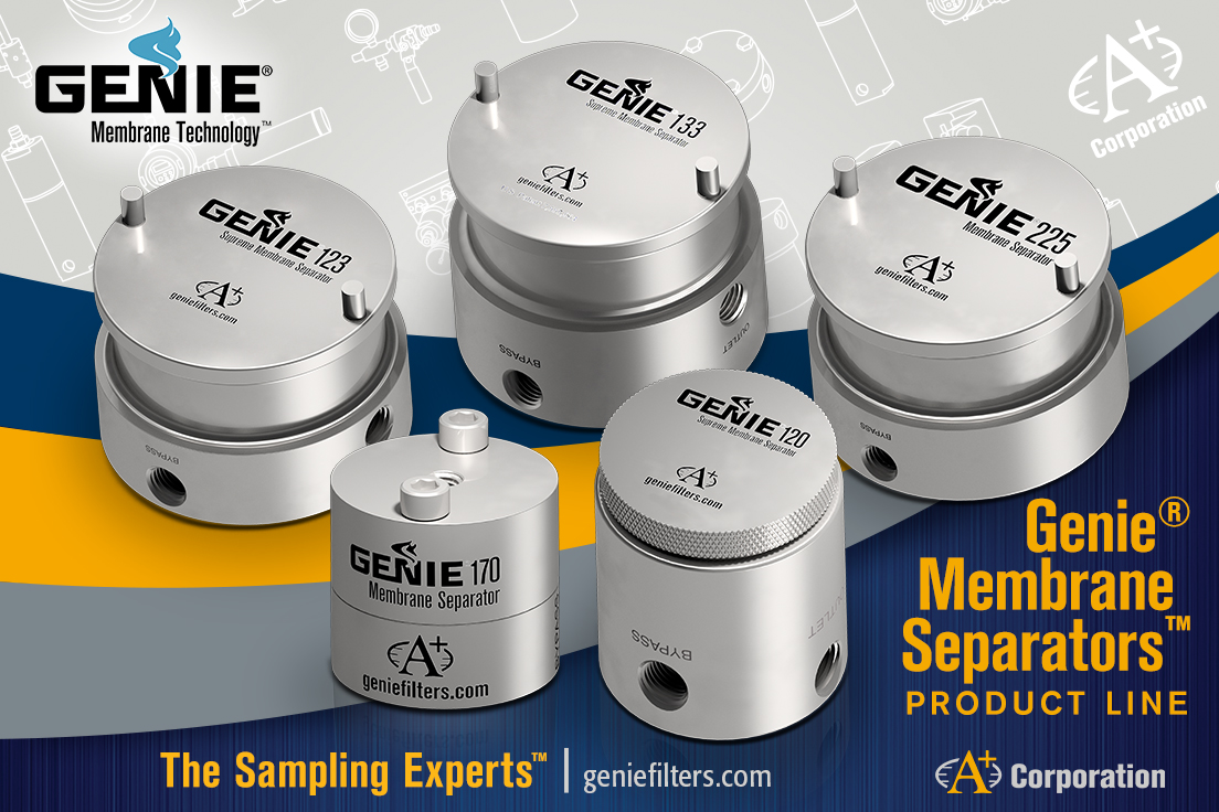 samplingexperts's tweet photo. Our Genie #MembraneSeparators are extremely effective sample conditioning system components used to preserve sample integrity &amp; protect sensitive analyzers. #GenieMembraneTechnology allows only vapor to pass through while any liquids or particulates are rejected. #LiquidBlock https://t.co/Gajr8oFgvF