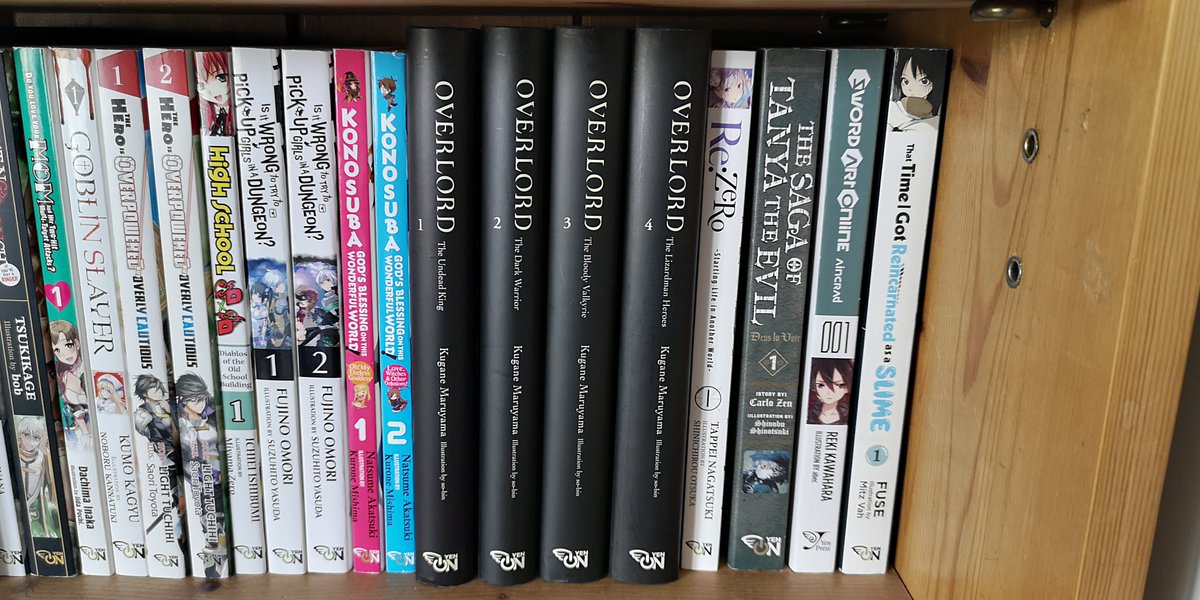 NormanicGrav's tweet photo. Surprisingly, OVERLORD Novel 4 and Tenjo Tenge Omnibus 11 arrived today from Blackwells (they arrived via Yodel).

Tenjo Tenge is now complete and OVERLORD pickups can continue!

#LightNovel #Manga #OVERLORD #TenjoTenge https://t.co/5clHeCkoV4