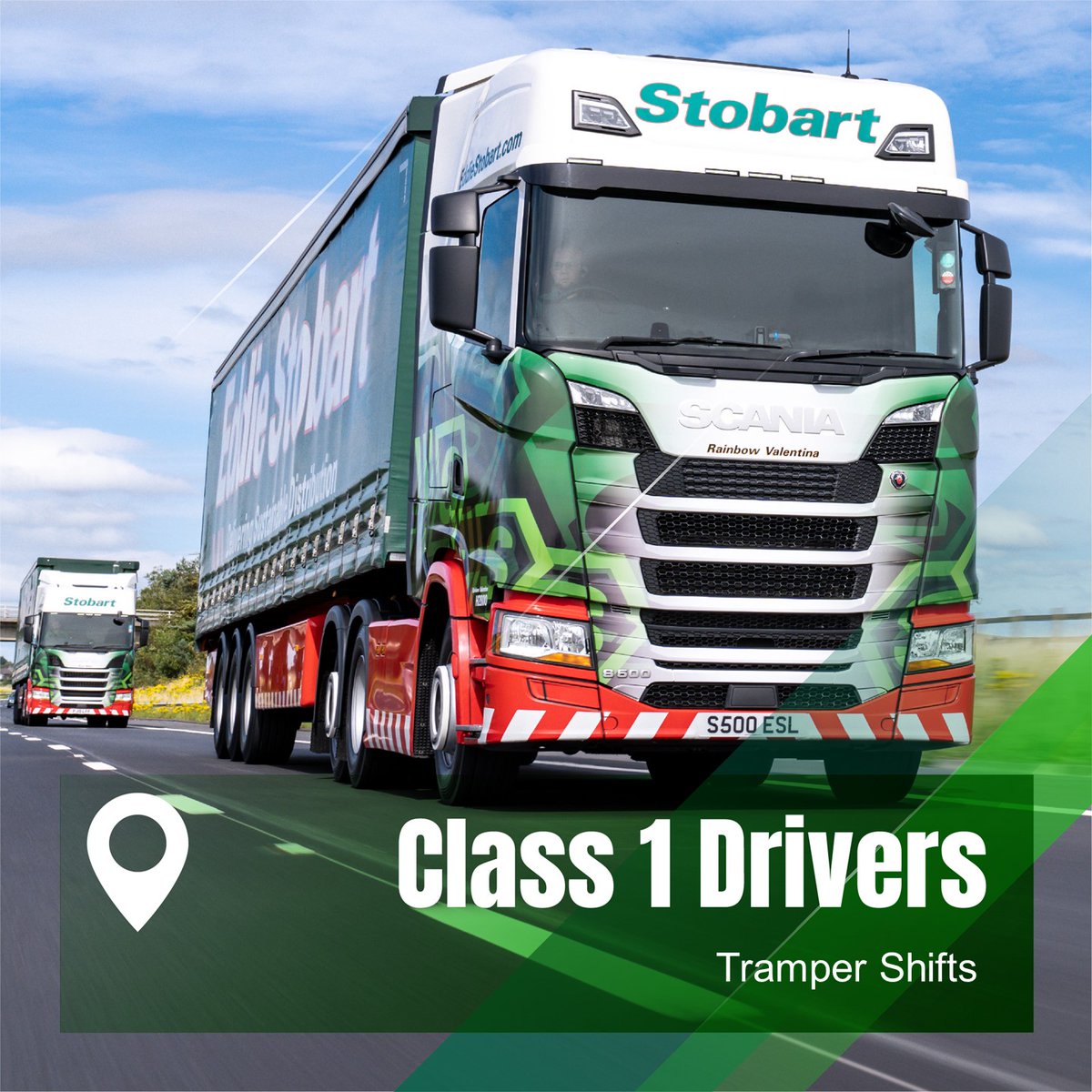 We’re looking for trampers to come and join our team at all of our sites across the UK. Whether its weekend tramping, day tramping or night tramping, we have the flexibility to accommodate whatever you’re looking for. Contact us at Careers@eddiestobart.com #careers #LogisticsJobs