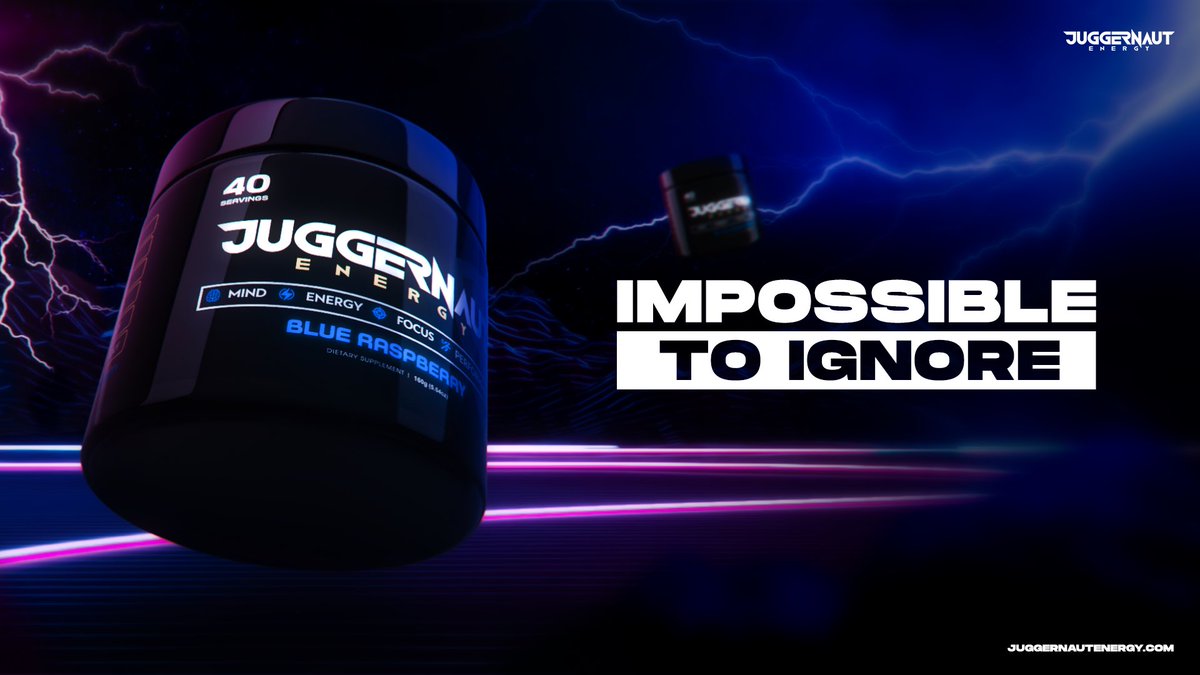 Juggernaut's tweet photo. Stay energized for the weekend grind ⚡️ https://t.co/MS6eYWseOK
