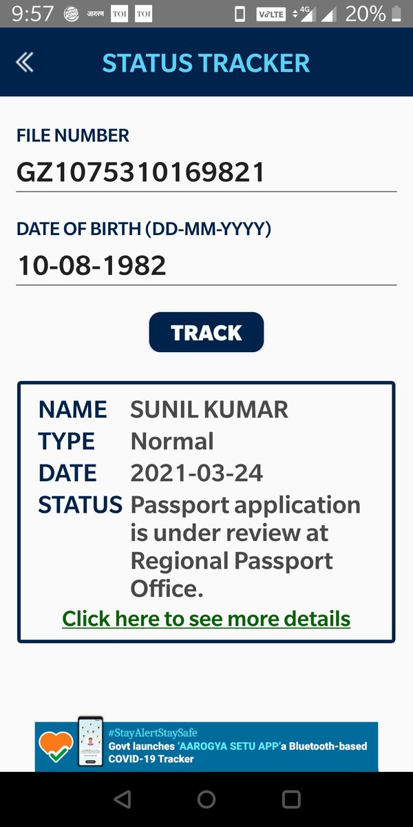 sunilyadav2014's tweet photo. @rpoghaziabad Dear Team,
I have applied my passport renewal on 24th March at Ghaziabad RPO but there is no progress yet. It's show under review. my existing passport expired.pls do the needful ASAP so I can get my passport. https://t.co/D7iDSEG8Cl