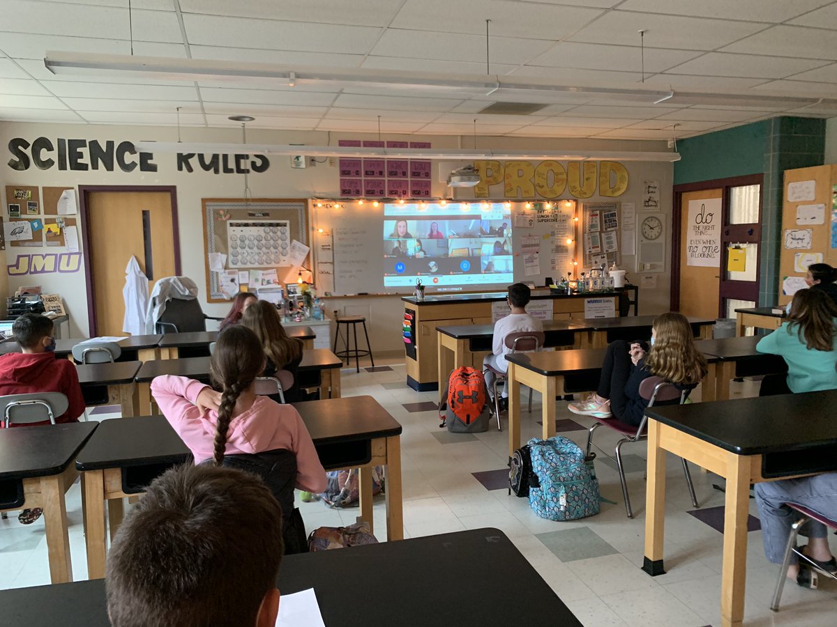We wrapped up our Earth’s Hydrosphere unit today with some guest speakers. Thank you SO much to <a href="/GLOBEProgram/">The GLOBE Program</a> and <a href="/NASAEarth/">NASA Earth</a> for taking the time to present to the entire 6th grade!! #sciencerules