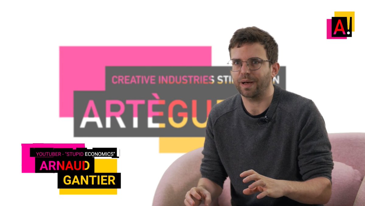 [Les entretiens d'Artègue!]
Le YouTuber #ArnaudGantier chez #StupidEconomics est interviewé dans les studios du #campuscréatif
<a href="/ESMArtistiques/">ESMArtistiques</a> @CineCreaTweet @ETPAToulouse <a href="/ipesaa_art/">IPESAA</a>. <a href="/LaurentMichaud/">Laurent Michaud</a> @luc_reder @ValC34 #ICC #MICC 
vimeo.com/534413417