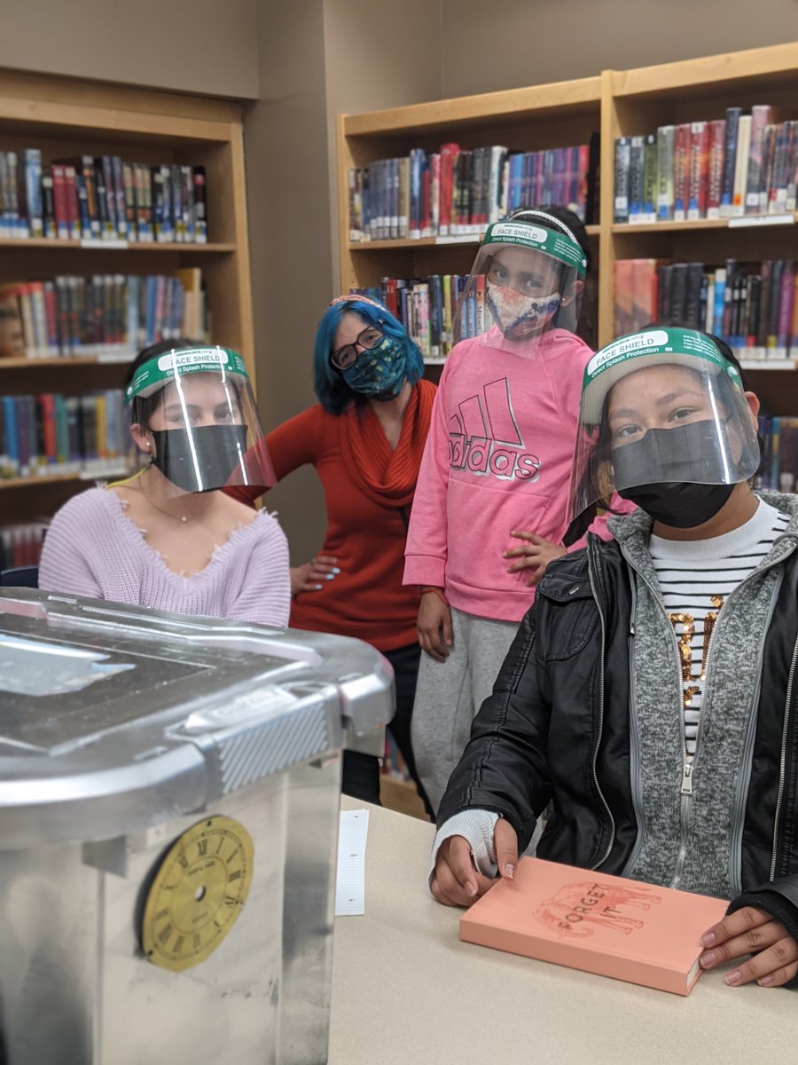 WLIW 88.3 FM visited RMS yesterday to meet students Neliann Rivera Hernandez (8th grade), Ashley Solorzano (7th grade) and Julissa Molina Lima (7th grade) for the section of the show called "The Future", interviewing young people about their experiences and hopes for the future!