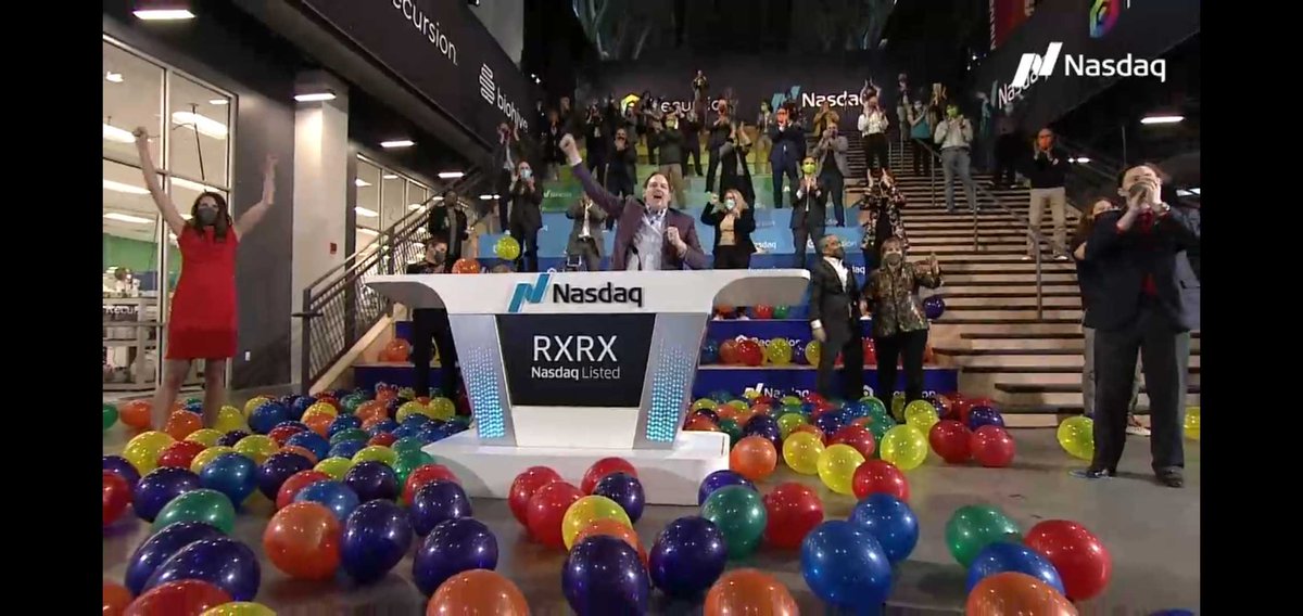 RecursionChris's tweet image. I’m excited about the next stage of growth for @RecursionPharma as we become a public company - $RXRX! Our team has worked tirelessly to achieve this milestone and now it is time to put our heads down and get back to work on our mission! Thanks to all who have supported us!