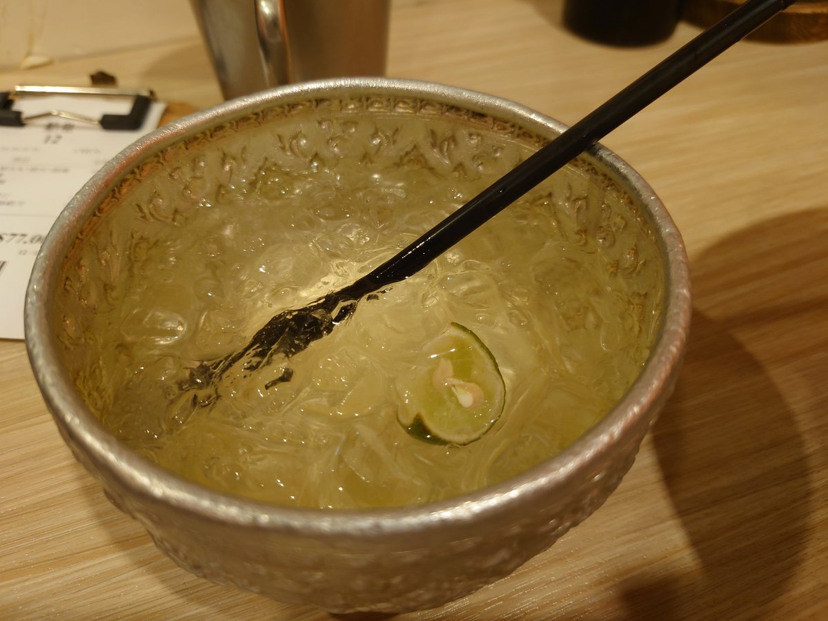 KensonSupport's tweet photo. 黃店晚
去 #BodyZone 按完摩
再去 #船皇 食泰國嘢
今次唔指食嘢啦,不過按摩店有啲難影相
份量偏少,不過 #尖沙咀 就算啦
早知叫多兩串🤣
#黃色經濟圈
#YellowEconomicCircle https://t.co/4Ld33e03pf