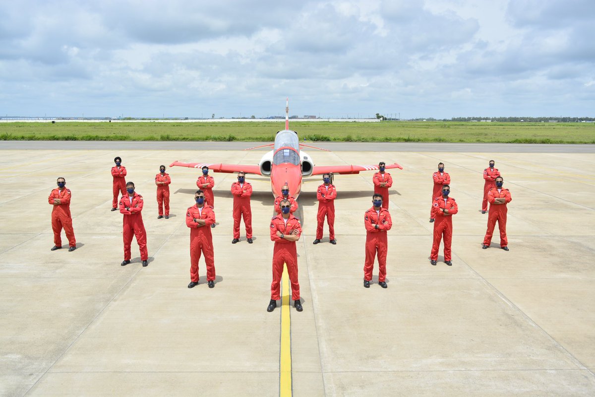 Suryakiran Aerobatic Team tweet media