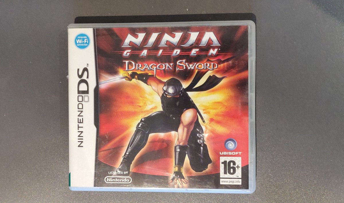  #100Games100DaysDay 86/100: Ninja Gaiden Dragon Sword ( #DS, 2005)One of the only pure Touch Control games that is actually decent... So much fun and hard as balls. Still cheap too so go out and get it