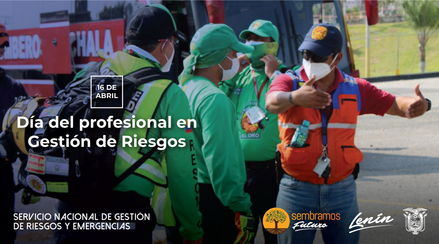 Riesgos_Ec's tweet photo. Hoy conmemoramos 5 años del #16Abril, día que nos marcó a todos los ecuatorianos y nos hizo más resilientes. Hoy saludamos y reconocemos a todos los profesionales que a diario arriesgan sus vidas por salvar la de los demás.

Feliz Día del Profesional en Gestión de Riesgos. https://t.co/O3V7DPJFdX
