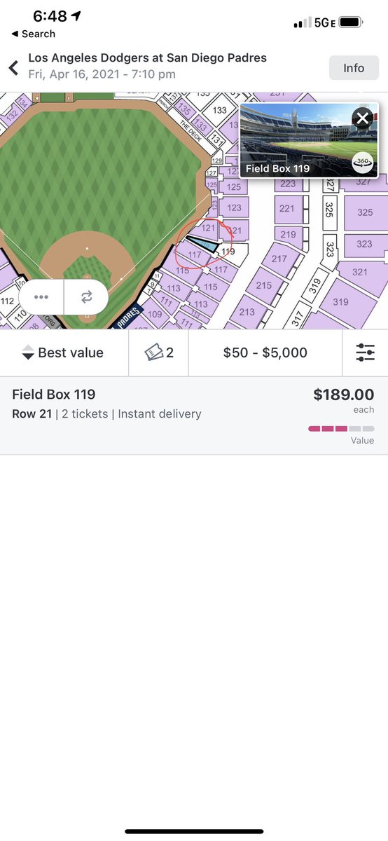 I’m leaving SD now so I’m missing the dodger series.
Not listing tix b/c I only want the #FriarFaithful in the seats. So giving away two tonight: Sec 119, Row 13, 1-2.
Follow & RT to enter, I’ll announce the winner around 4:30 PT. Fan photos increase chances.
#HungryForMore https://t.co/7psKopmiI6