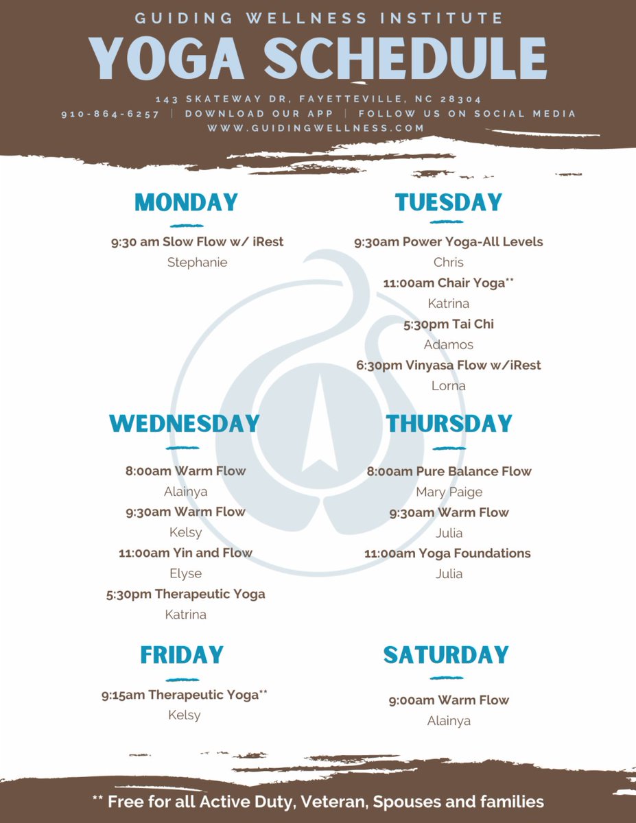 Hey Yogis! Join us this Sunday for 108 Sun Salutations! conta.cc/3dbdK87