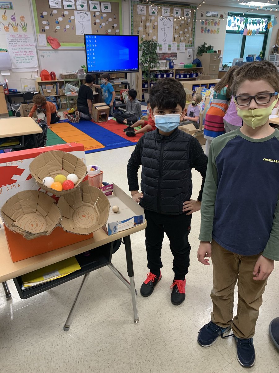 Cardboard arcade was a great experience using our engineering design process along with our knowledge of force and motion!  <a href="/MasonSchools/">Mason City Schools</a>