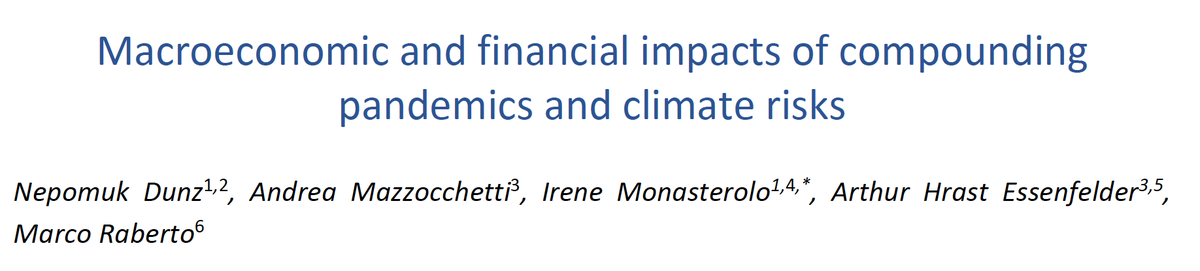 IreMonasterolo's tweet photo. What happens in the economy and finance when #COVID19 and #Climate risk compound?What implications to #BuildBackBetter?We analysed macrofinancial direct/indirect impacts of compound risk in a joint project w/World Bank Disaster Risk Finance. Results here https://t.co/h3JW2cCOPS https://t.co/VG1hhg2kp3