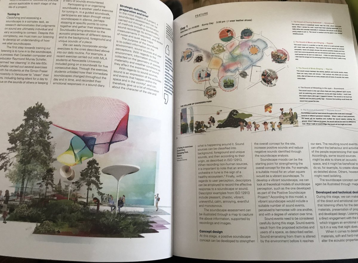 So great to see @firenzesoundmap and @UsueRuiz articles on their research and projects on #soundscapes #soundswalks #noisepollution.  
Restarting #BristolSoundwalks in May!