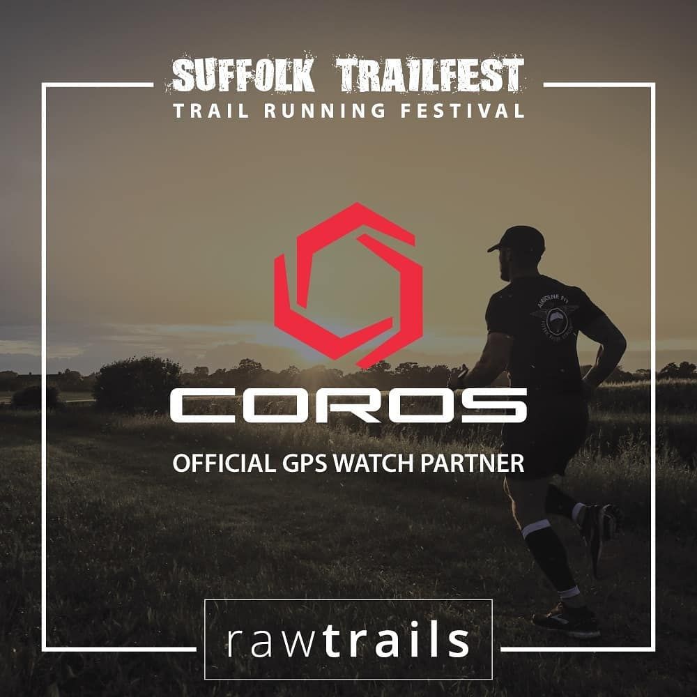 Super happy to announce our new partnership with @coros_uk COROS will be supporting the Suffolk Trail Running Festival as the official GPS watch partner to Raw Trails Events. Our values & ethos align perfectly! No fuss, no limitations! 🙌 #ukrunchat