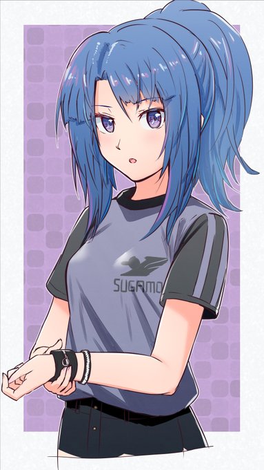 SUGAMOTシャツ
今回衣装もらえないのかな?
 #アリスギアお絵かき 