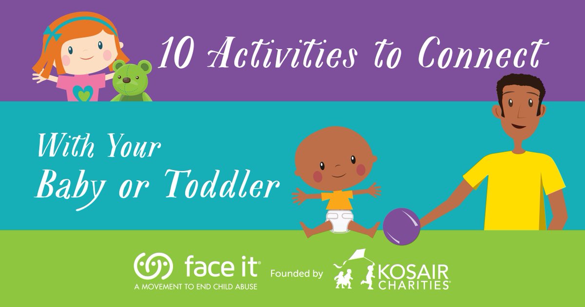 Parenting can be TOUGH, especially w/ a baby or toddler. When you're exhausted, it may feel easier to just give up on baby playtime. NEW from Face It--10 activities to connect w/ your infant or toddler: bit.ly/2OLCqdL

Remember, you are enough &amp; you're doing a great job!