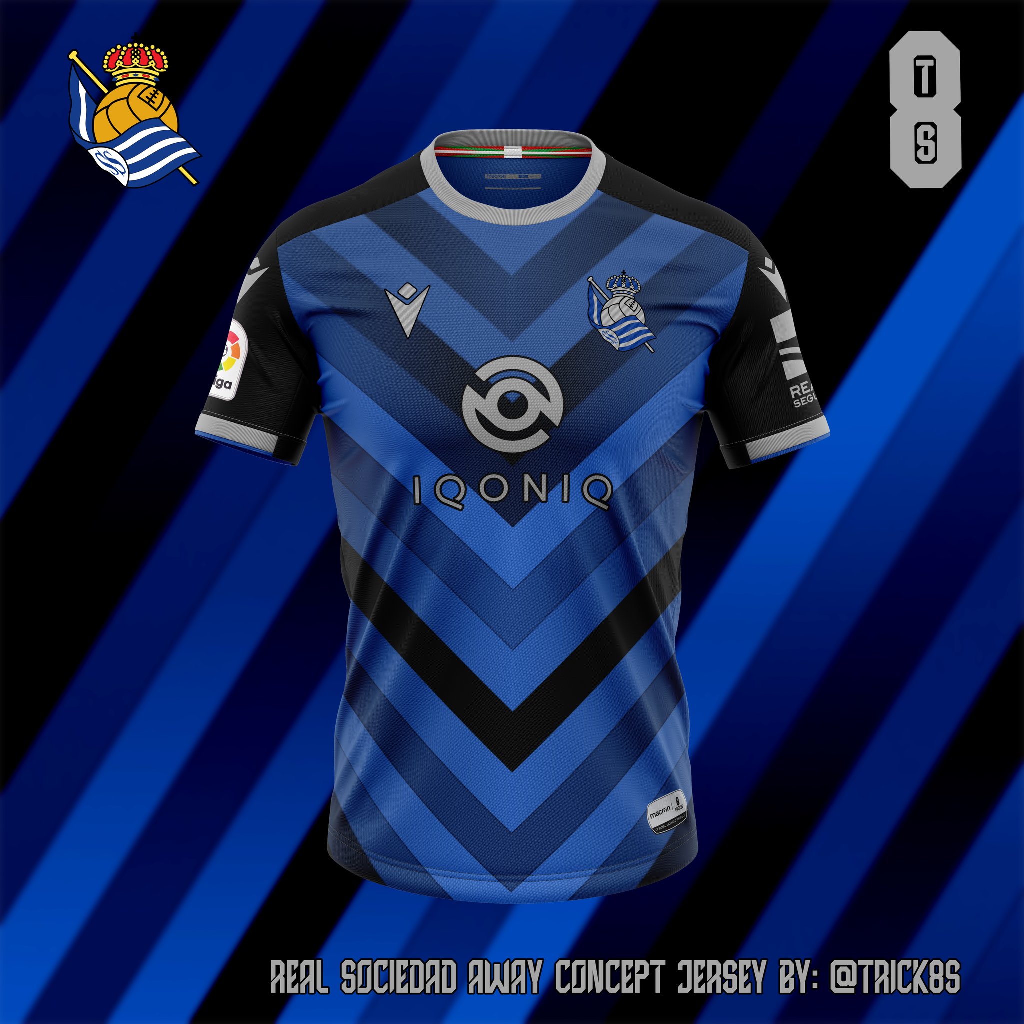 Trick8s on X: "REAL SOCIEDAD @RealSociedad Away Concept Kit ...