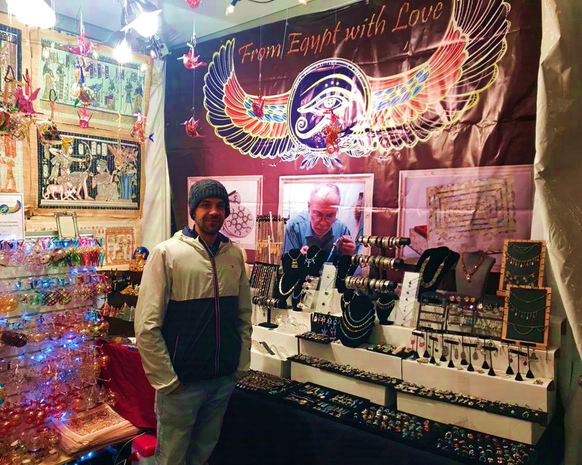 In honor of #ArabAmericanHeritageMonth we are recognizing #smallbusinessowners who make the <a href="/EasternMarketMS/">Eastern Market Main Street</a> neighborhood so unique! Mostapha Epy, of etsy.com/shop/FromEgypt…, is a regular Sunday exhibitor with <a href="/FleaMarketatEMk/">FleaMarket</a>. Stop by this weekend and say "hello". <a href="/SmallBizDC/">DSLBD</a>