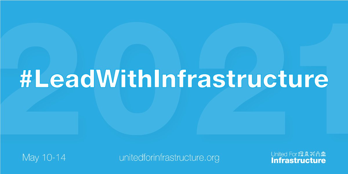 CandidateForum's tweet image. Punch up your infrastructure advocacy for this May 10-14! Now on our website: new social media shareables, templates for proclamations, op-eds, message guides, and more! - mailchi.mp/unitedforinfra… #LeadWithInfrastructure