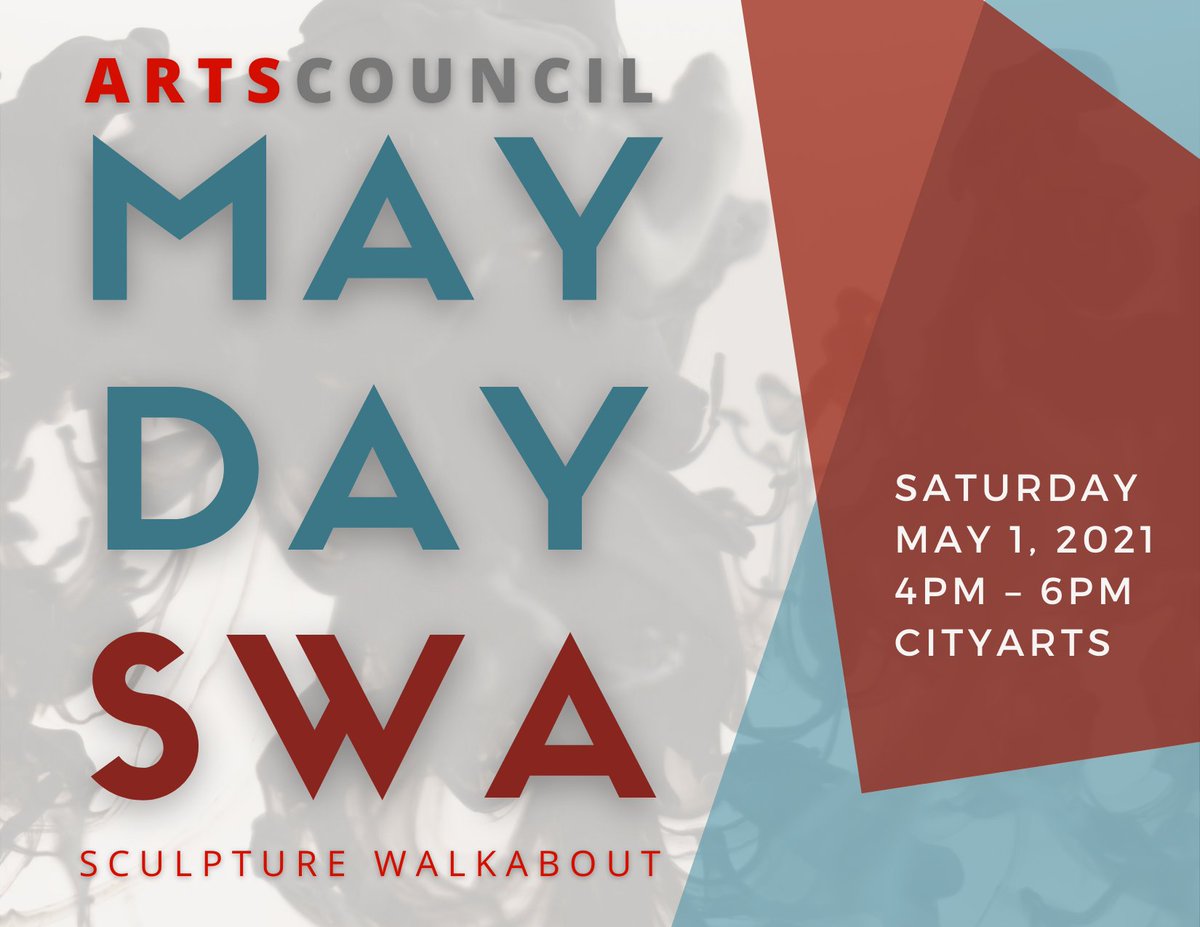May Day is SWA Day in #Wichita! On Saturday, May 1 from 4-6pm, join us at <a href="/WichitaCityArts/">CityArts</a> to celebrate and explore the 2020-21 Sculpture WalkAbout throughout <a href="/DowntownWichita/">Downtown Wichita</a> and <a href="/OldTownWichita/">Old Town Wichita</a>!

Tag selfies with the sculptures #ICTart #MayDaySWA for the chance to win prizes!