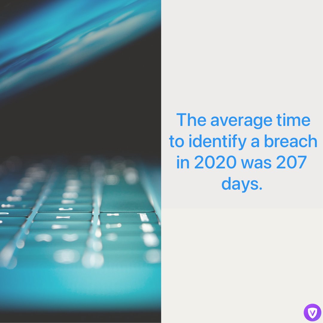 HelloVPNApp's tweet image. According to IBM Security, the average time to identify a breach in 2020 was 207 days.

#IoT #hellovpn #vpn #AI #cybersecurity #dataleak #IP #infosec #BigData #malware #bitcoin #blockchain #privacy #proxy #Dubai #UAE #free #saudi #Anonymous #unblock
