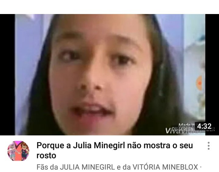 ̗̀⁽ ᏦᏗᏝᎥᏝ ❜ 🖤 on X: foda que agora eu acho q a história desse vídeo e  verdade de que a Julia minegirl uma vez mostrou o rosto e sofreu ataque