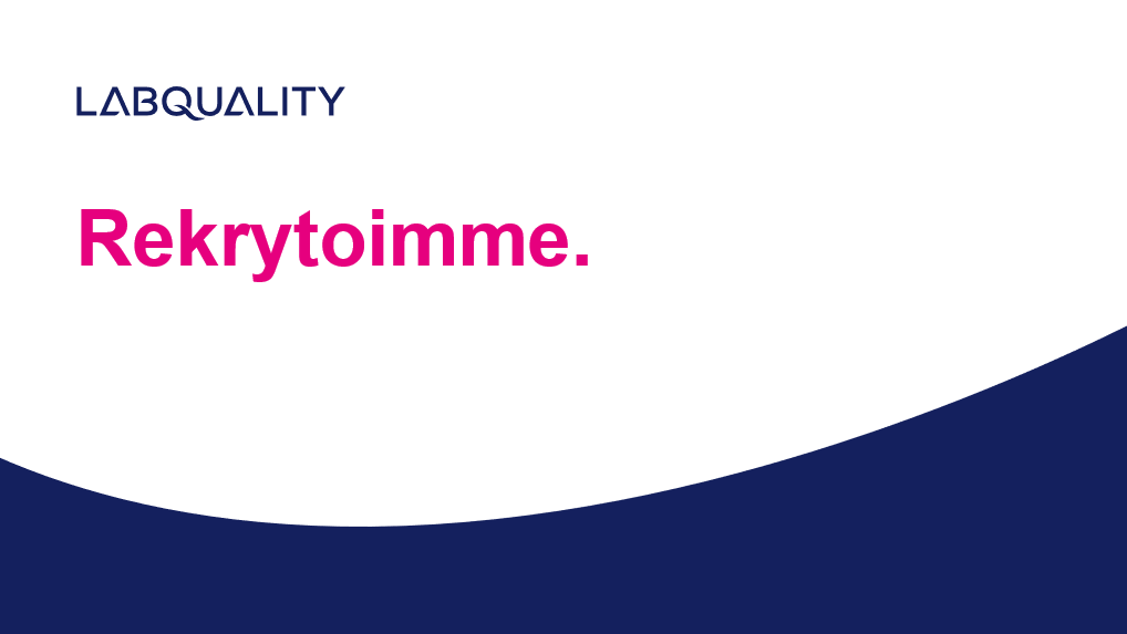 Asiakaspalvelukoordinaattori - Labquality hakee kliinisen laboratorioalan ammattilaista kansainväliseen asiakaspalveluun. Tehtävä on määräaikainen hoitovapaan sijaisuus, ja kestää vähintään vuoden. duunitori.fi/tyopaikat/tyo/… #laboratorio #Bioanalyytikko #asiakaspalvelu