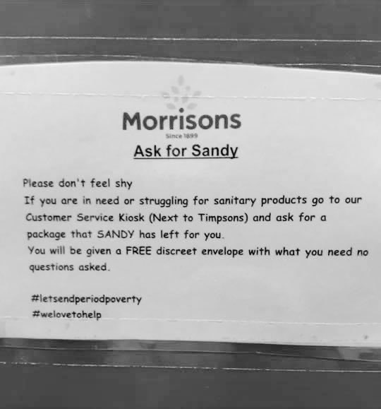 #askforsandy #welldonemorrisons