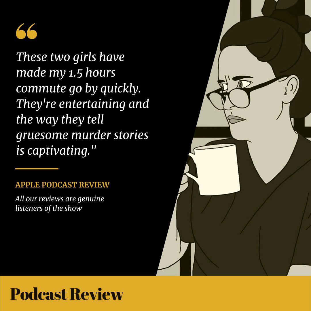 A real review (I promise we don’t know this person 😂). #truecrime #podcast 

Check us out! Tell your friends! Give us feedback ♥️
linktr.ee/thecrimetimepod