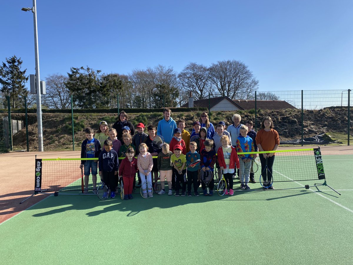 What a great week we have had, the kids tennis has improved so much since Monday 🎾☀️ <a href="/tennisscotland/">Tennis Scotland</a> <a href="/the_LTA/">LTA</a> #eastercamp