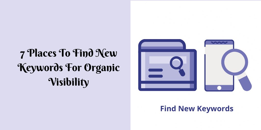 WPBlogLife1's tweet image. Looking for keyword finder tools to boost your organic search?
Check our latest article on &quot;7 Places To Find New Keywords For Organic Visibility&quot;
@soovle @ubersuggest_seo @Moz @Searchmetrics @researcher_seo #keywords @KeywordPlanner 
wpbloglife.com/software/find-…